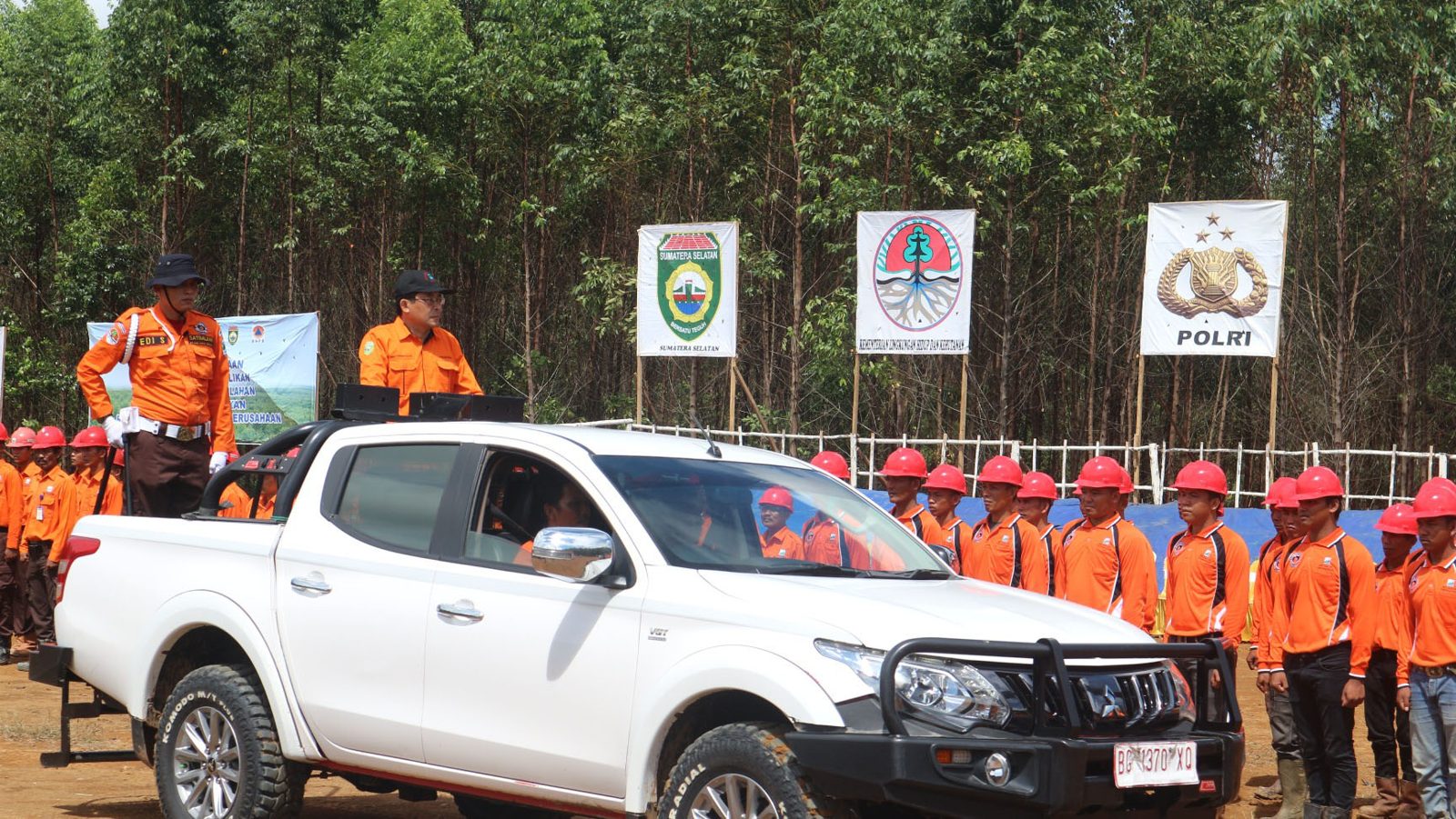 PT MHP LAKSANAKAN APEL SIAGA PENCEGAHAN KARHUTLAH