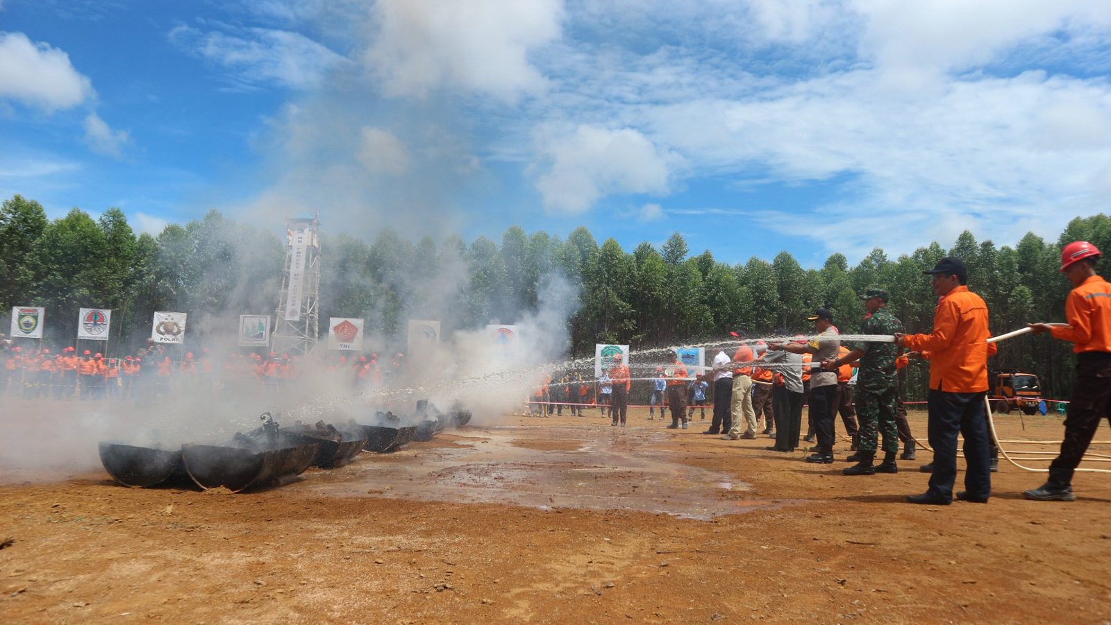 PT MHP LAKSANAKAN APEL SIAGA PENCEGAHAN KARHUTLAH